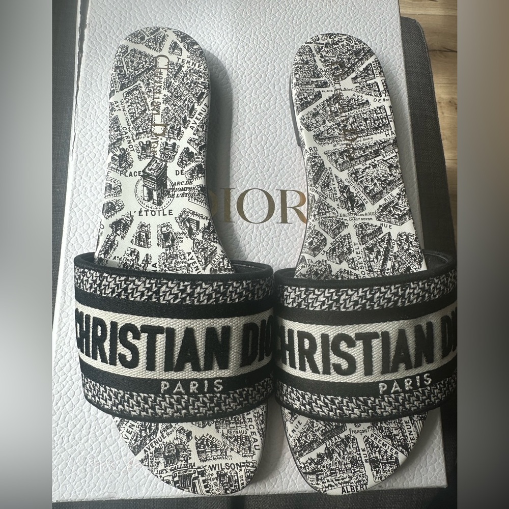 Christian Dior slides